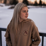 Tan CL Flag Mid-Weight Unisex Hoodie