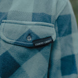 Teal Plaid Fleece