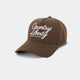 Brown CL Script Hat