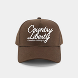 Brown CL Script Hat