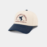 Natural/Denim Cowboy Hat