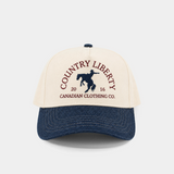 Natural/Denim Cowboy Hat