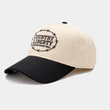 Natural/Black Distressed Ranch Bound Hat