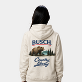 Natural Busch Bear Hoodie