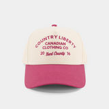 Natural/Pink CCC Hat
