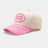 Natural/Pink Camo Gas Station Hat