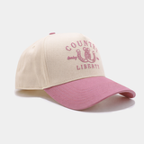 Natural/Pink Lucky You Hat